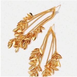 NWOT Zara Gold Drop Earrings
